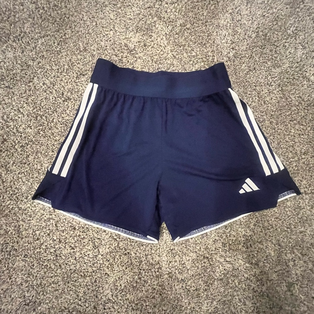 Adidas Women's Dark Blue Athletic Shorts